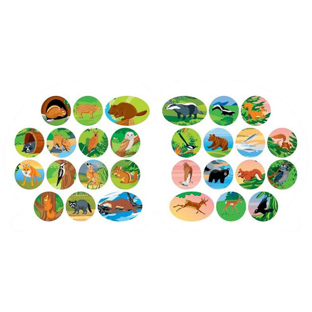 Книга детская издательства ТОРСИНГ серия "Познавательные наклейки", микс - № 3 Книга детская издательства ТОРСИНГ серия "Познавательные наклейки", микс - № 3