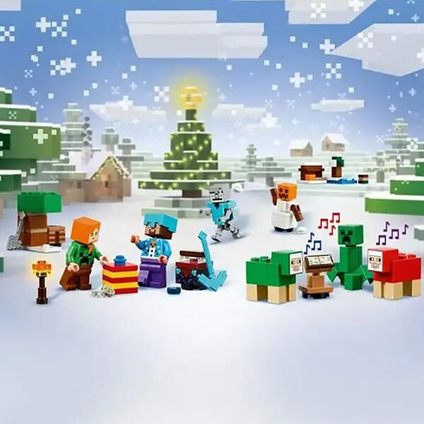 Конструктор LEGO Адвент календар "Minecraft 2025" - № 4 Конструктор LEGO Адвент календар "Minecraft 2025" - № 4