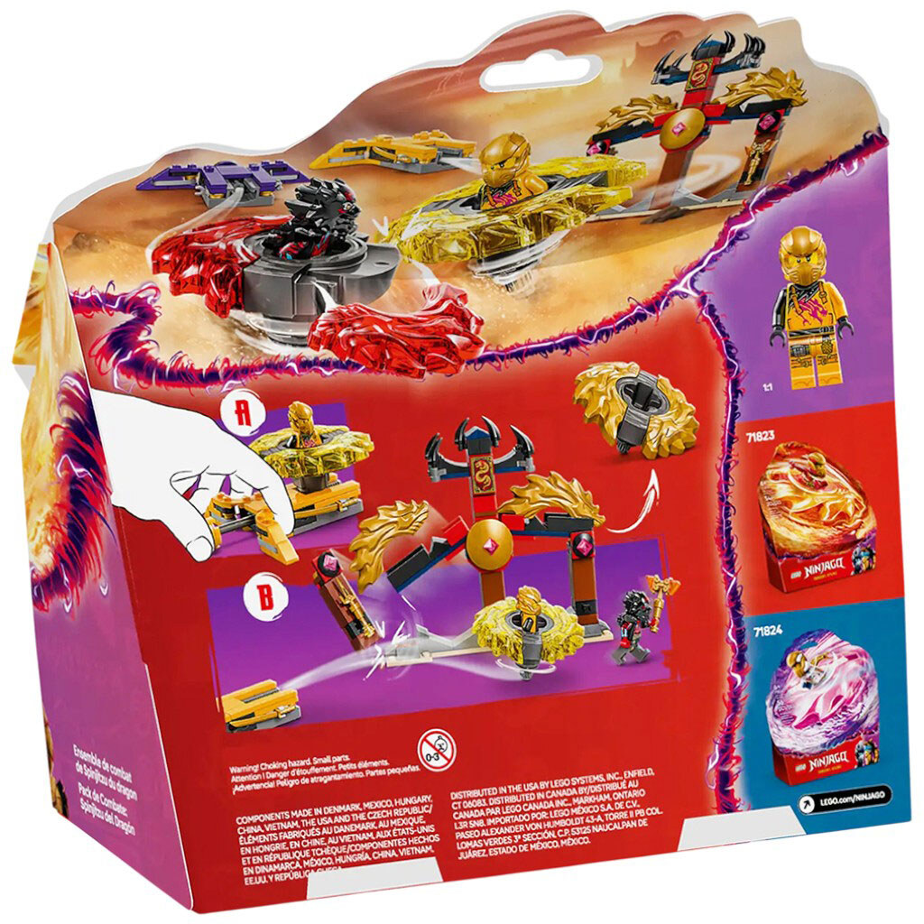 Конструктор LEGO "Бойовий набір дракона Спін-джитсу" - № 2 Конструктор LEGO "Бойовий набір дракона Спін-джитсу" - № 2