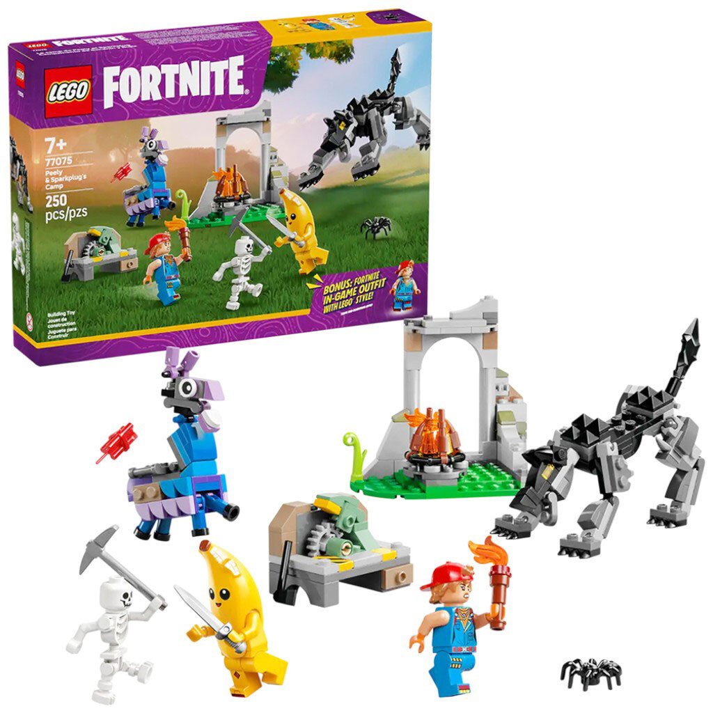 Конструктор LEGO "Табір Peely та Sparkplug" - № 3 Конструктор LEGO "Табір Peely та Sparkplug" - № 3