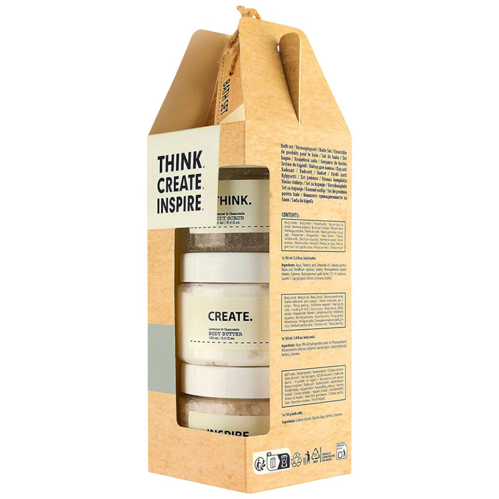 Набір для догляду за тілом косметичний подарунковий, 3 предметта - № 2 Набір для догляду за тілом косметичний подарунковий, 3 предметта - № 2