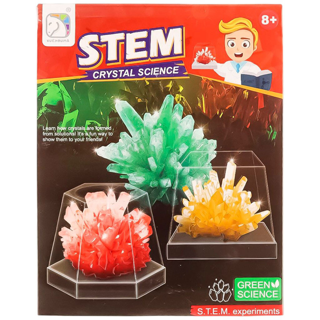 Набір іграшковий для вирощування кристалів - № 1 Набір іграшковий для вирощування кристалів - № 1