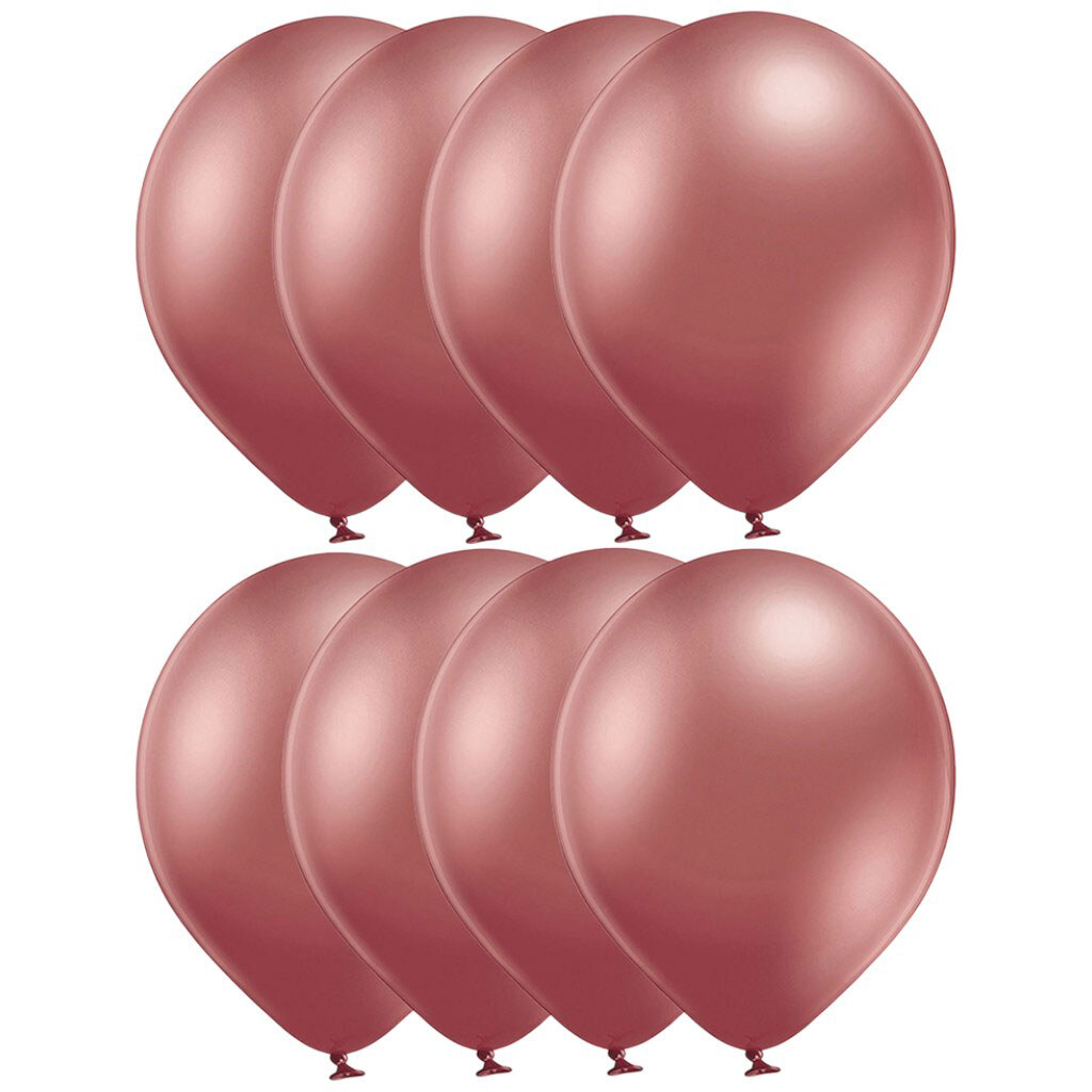 Набір кульок повітряних Pink gold, 8 шт - № 2 Набір кульок повітряних Pink gold, 8 шт - № 2