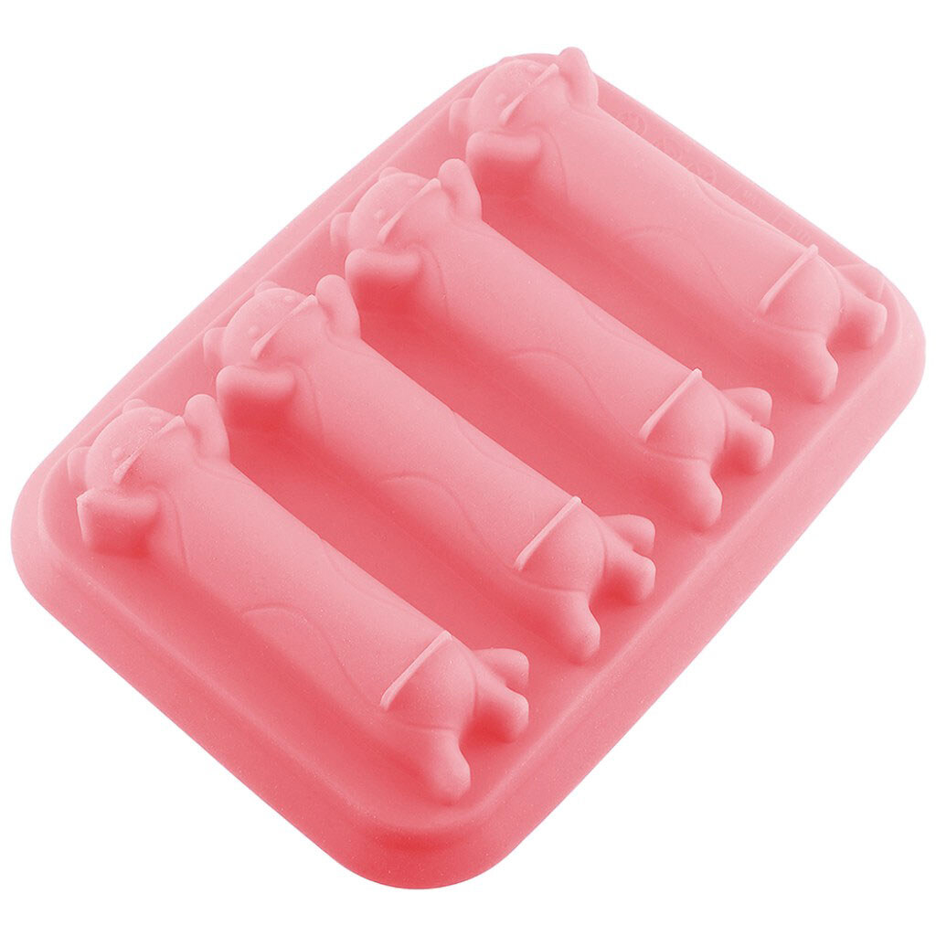 Форма для випікання силіконова Profsil Котики, 4 шт/лист - № 4 Форма для випікання силіконова Profsil Котики, 4 шт/лист - № 4