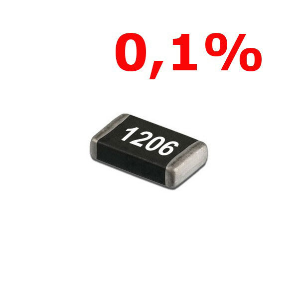 SMD-резистор (1206) 4,7 kom ±0,1% 50ppm - № 1 SMD-резистор (1206) 4,7 kom ±0,1% 50ppm - № 1