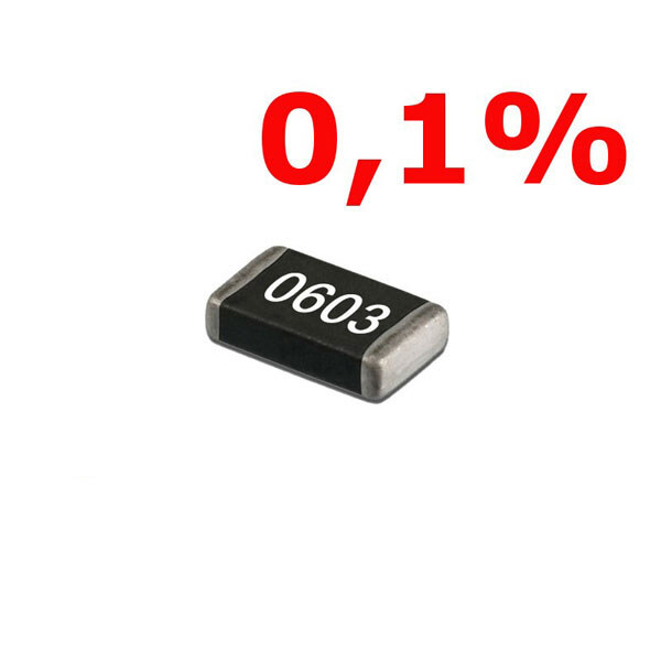 SMD-резистор (0603) 100 om ±0,1% 50ppm - № 1 SMD-резистор (0603) 100 om ±0,1% 50ppm - № 1