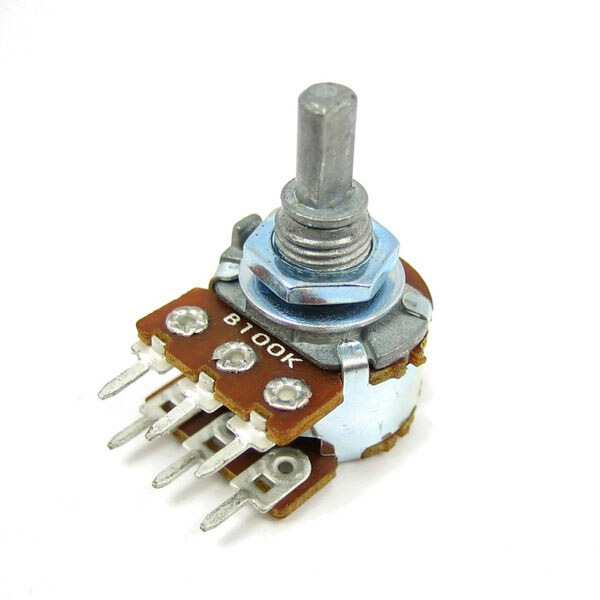 Резистор однооборотний WH148-1B-F4F-F-B104-L15 - № 1 Резистор однооборотний WH148-1B-F4F-F-B104-L15 - № 1