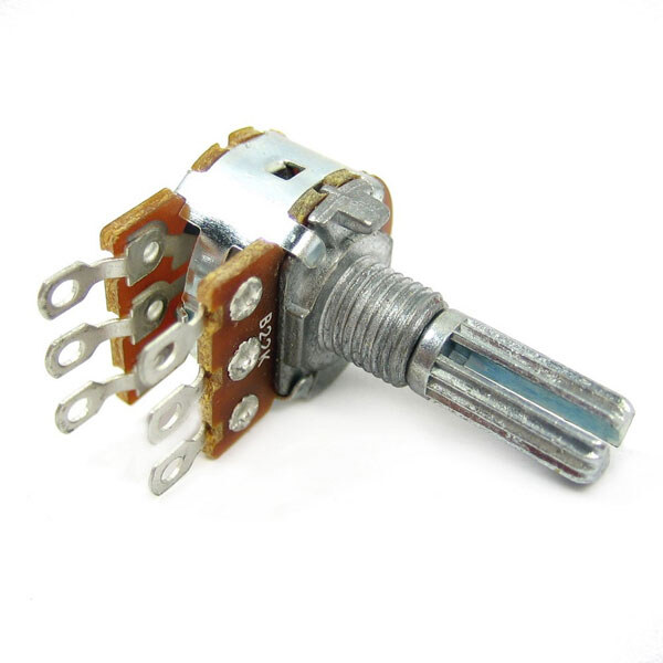 Резистор однооборотный WH148-1B-1-18T-A203-L20 - № 1 Резистор однооборотный WH148-1B-1-18T-A203-L20 - № 1