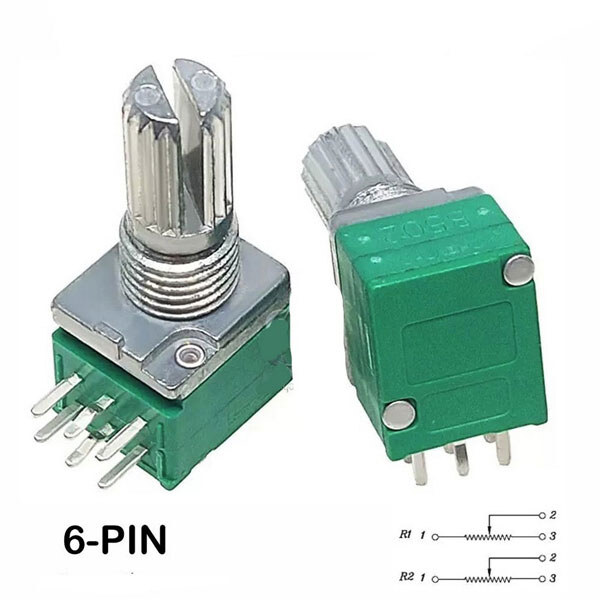 Резистор однооборотний RK097G-B50K - № 1 Резистор однооборотний RK097G-B50K - № 1