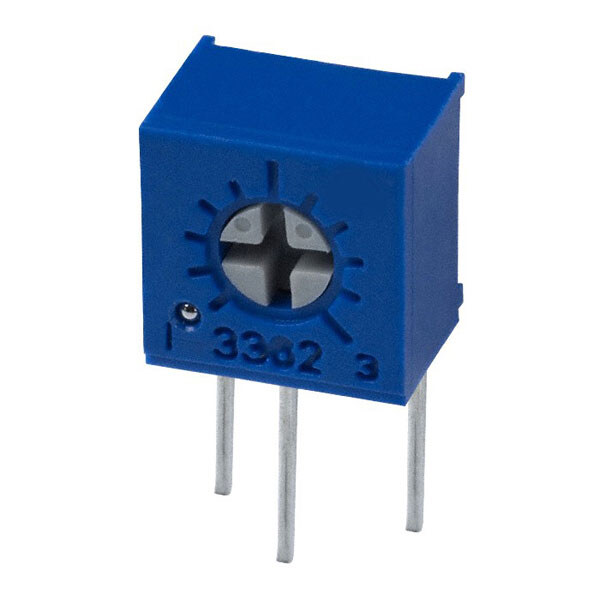 Резистор подстроечный 3362X-200R - № 1 Резистор подстроечный 3362X-200R - № 1