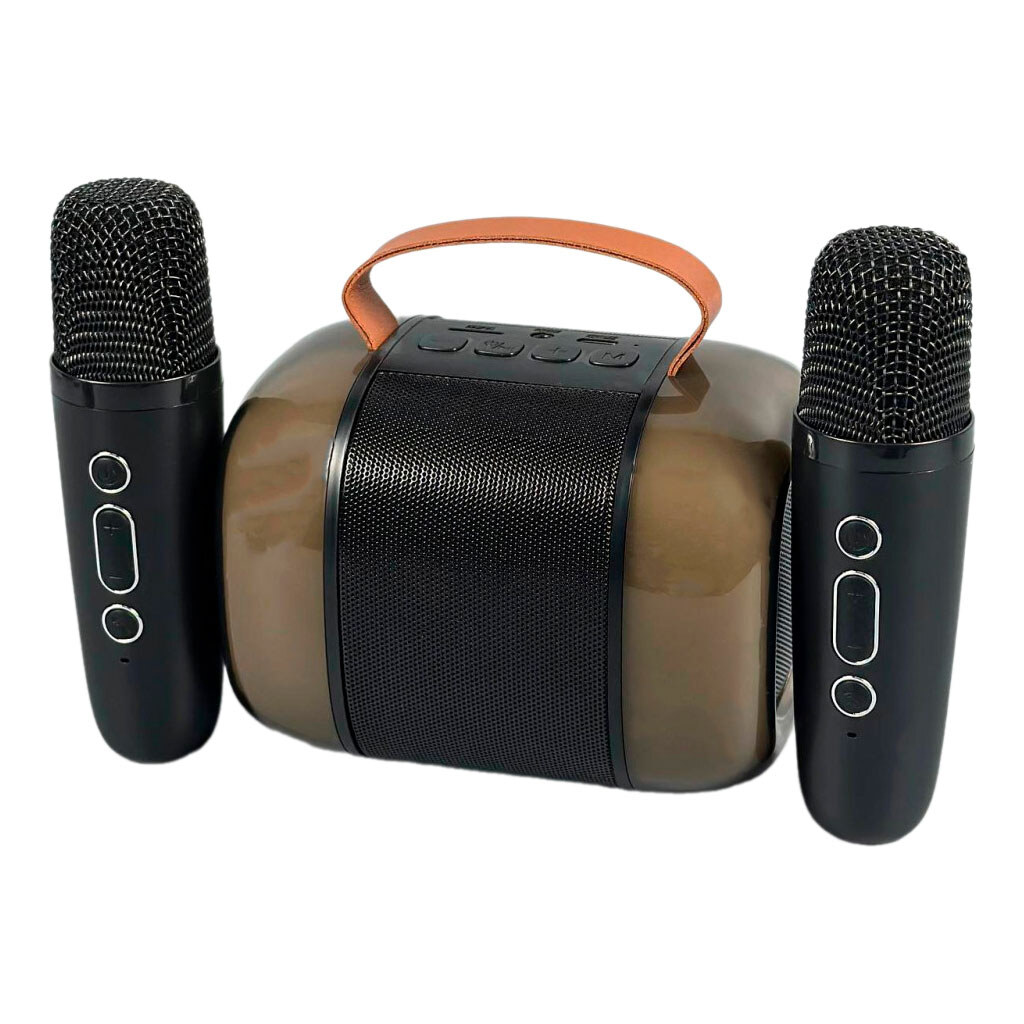 Портативна колонка K21-2, Чорний - № 1 Портативна колонка K21-2, Чорний - № 1