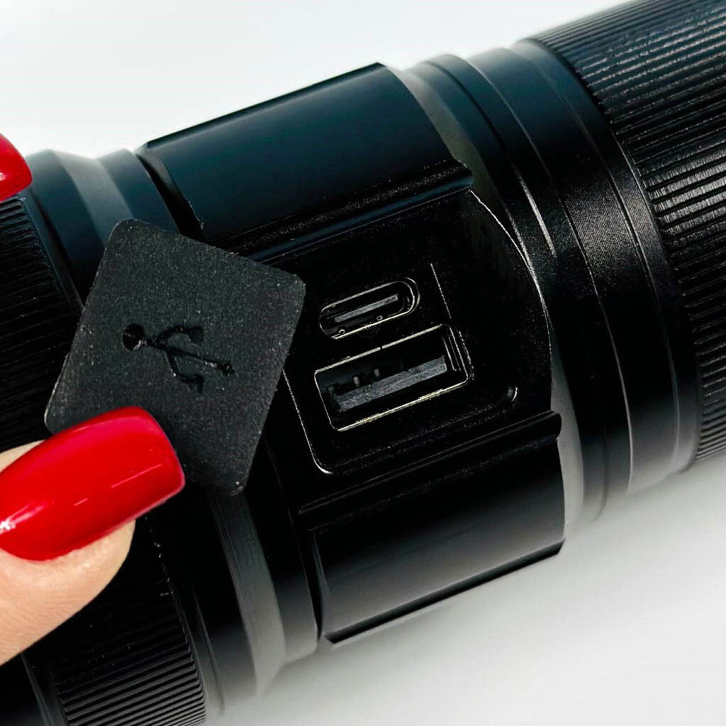 Ліхтарик AK180, Чорний - № 3 Ліхтарик AK180, Чорний - № 3