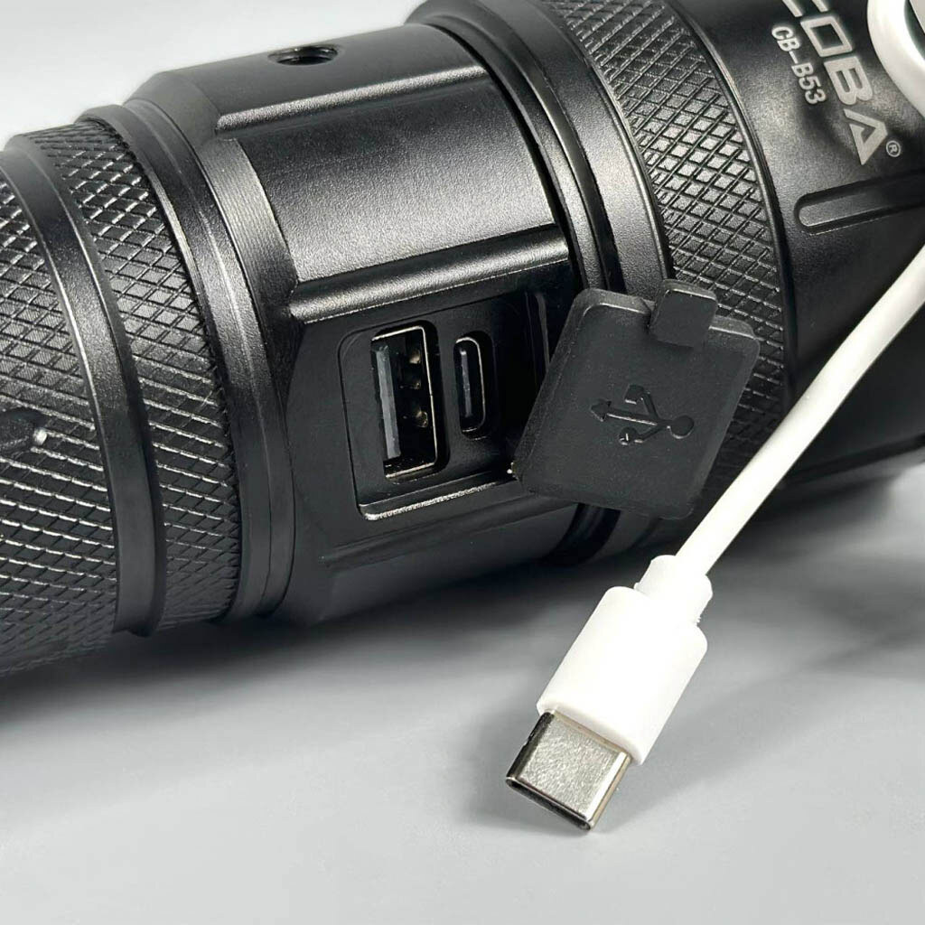 Ліхтарик CB-B53-TG, Чорний - № 2 Ліхтарик CB-B53-TG, Чорний - № 2