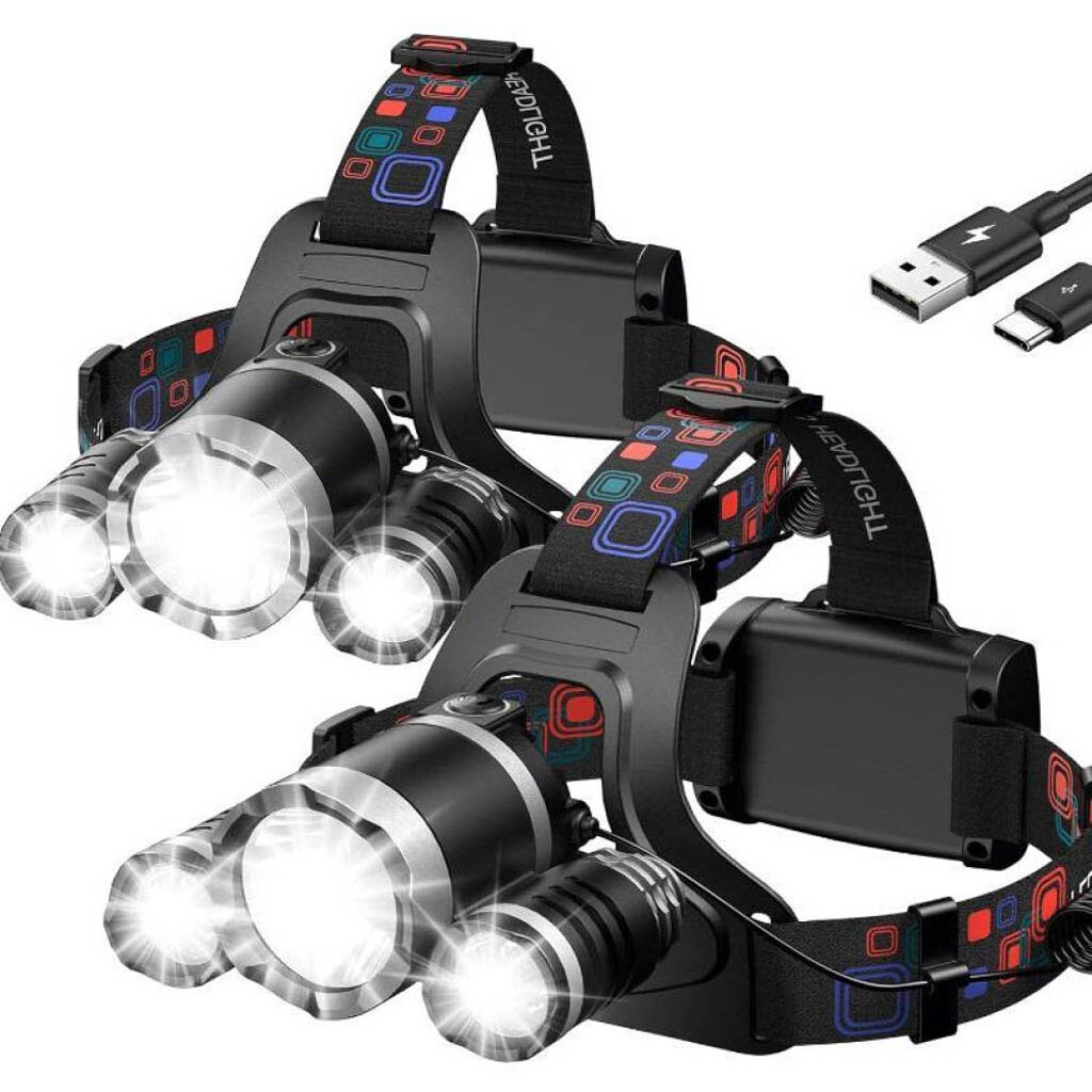 Налобний ліхтар Police 3000-T6, Чорний - № 6 Налобний ліхтар Police 3000-T6, Чорний - № 6