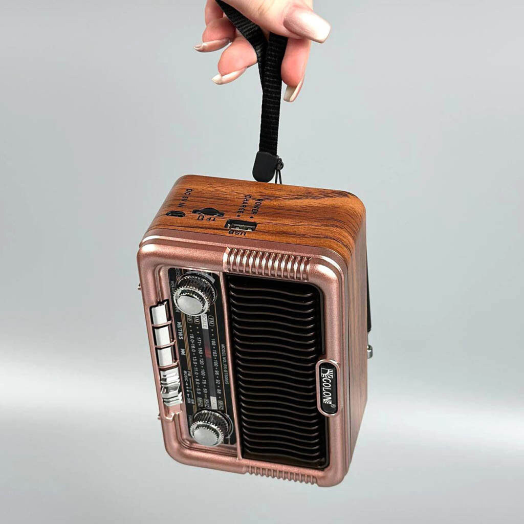 Радиоприемник Golon RX-BT6060S, Коричневый - № 7 Радиоприемник Golon RX-BT6060S, Коричневый - № 7