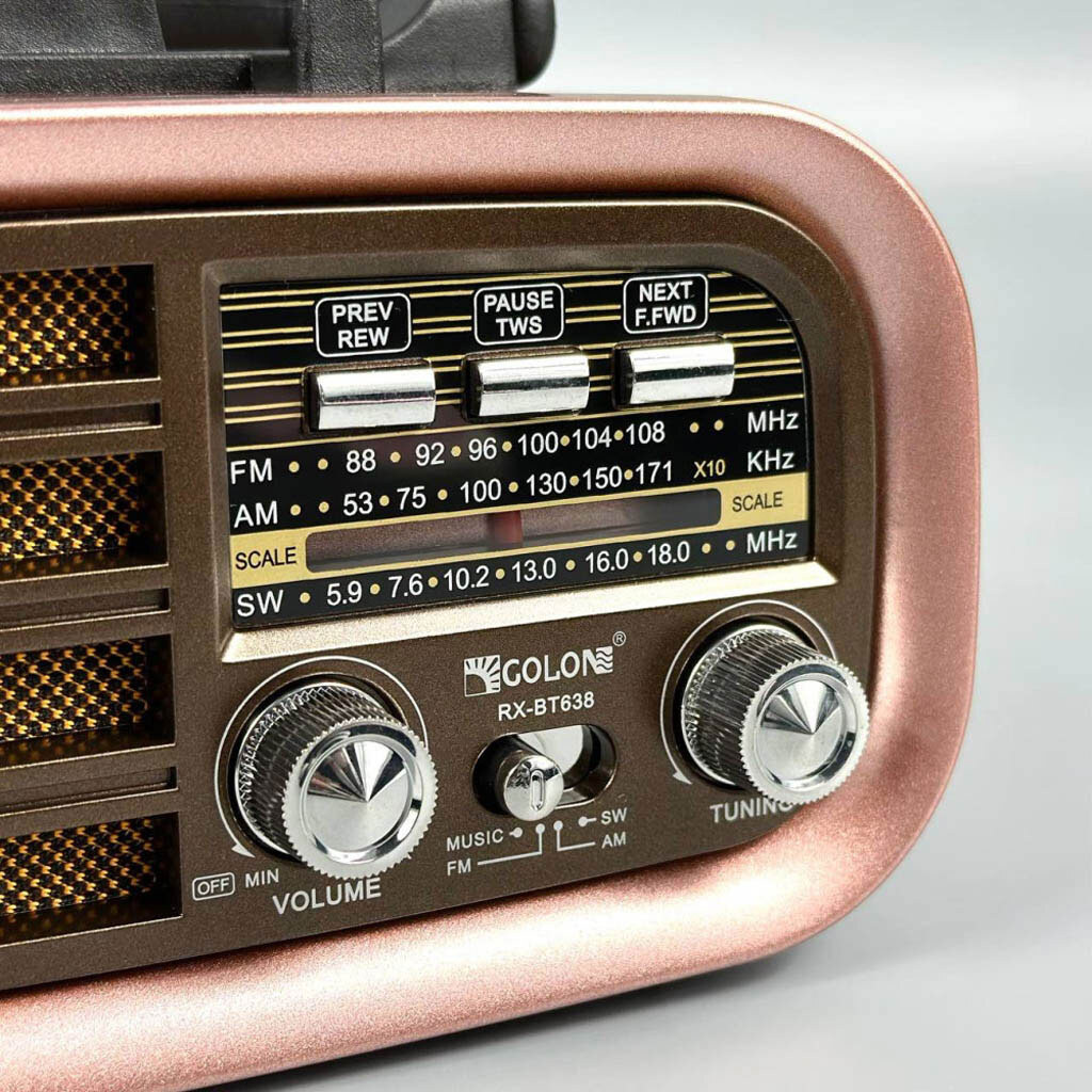 Радиоприемник Golon RX-BT638, Золотой - № 3 Радиоприемник Golon RX-BT638, Золотой - № 3