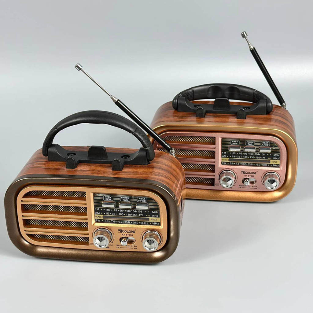 Радиоприемник Golon RX-BT638, Золотой - № 6 Радиоприемник Golon RX-BT638, Золотой - № 6