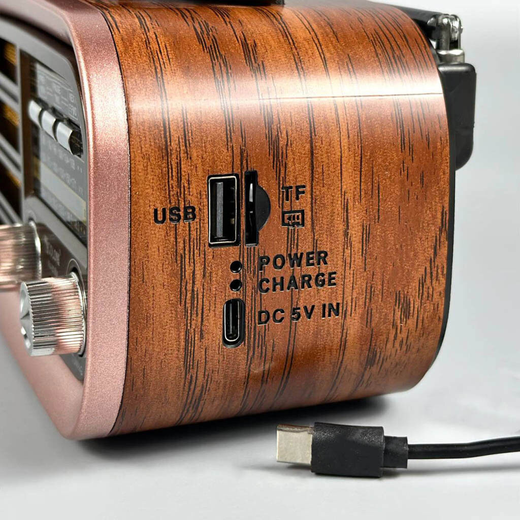 Радиоприемник Golon RX-BT638, Розовый - № 5 Радиоприемник Golon RX-BT638, Розовый - № 5