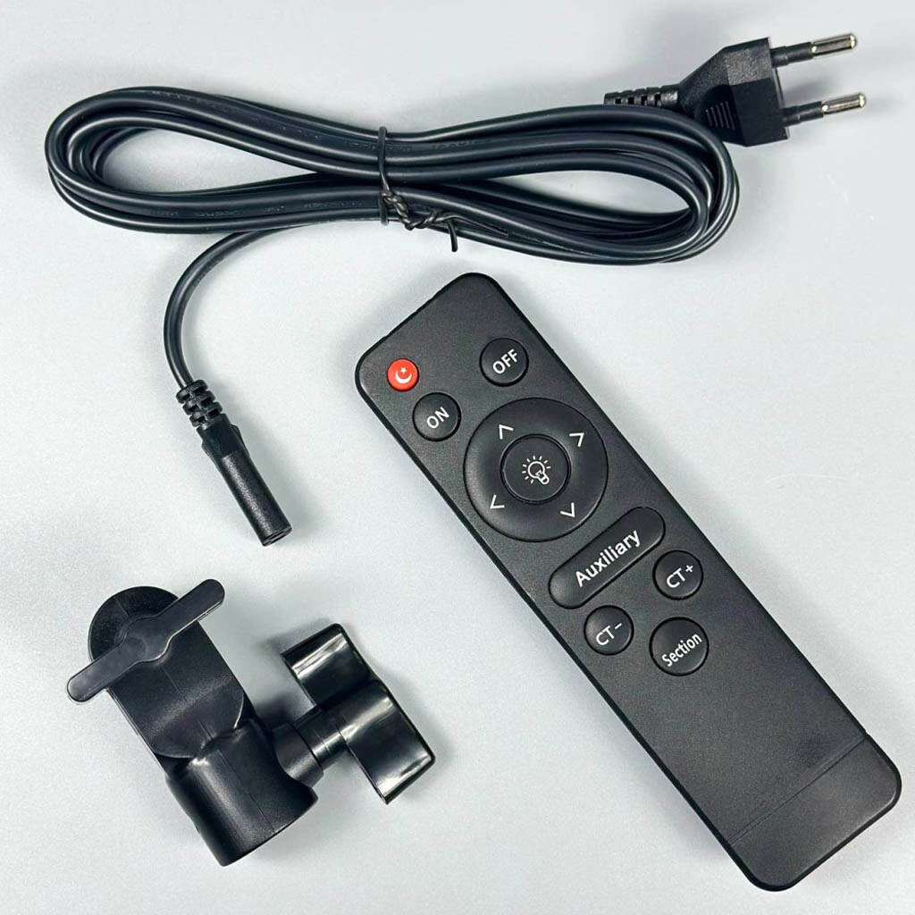 Прямокутна LED лампа Ring Light RL-24, Чорний - № 5 Прямокутна LED лампа Ring Light RL-24, Чорний - № 5