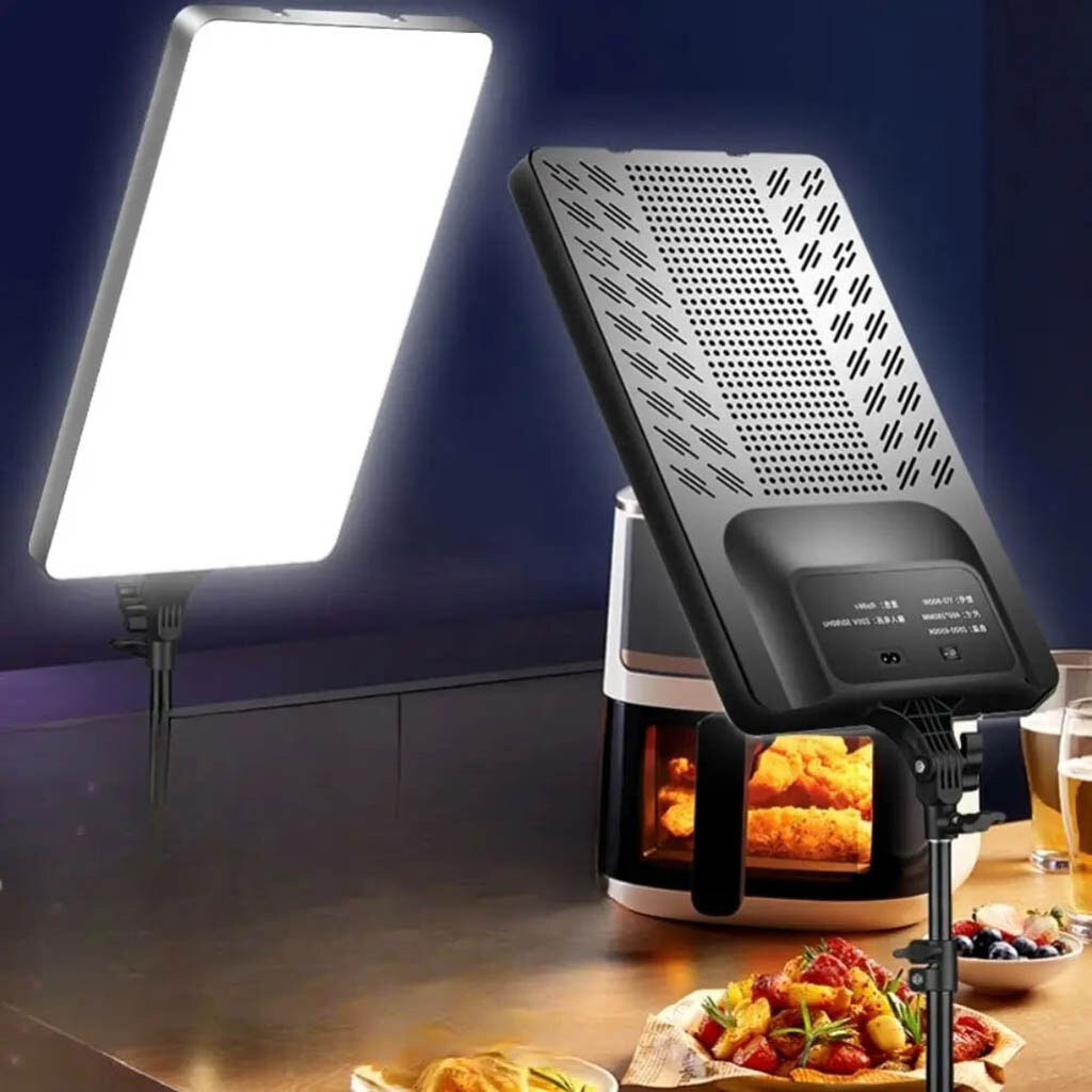 Прямокутна LED лампа Ring Light RL-24, Чорний - № 7 Прямокутна LED лампа Ring Light RL-24, Чорний - № 7