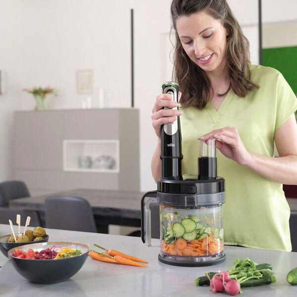 Блендер Braun MQ 9187 XLI BK, Черный - № 5 Блендер Braun MQ 9187 XLI BK, Черный - № 5