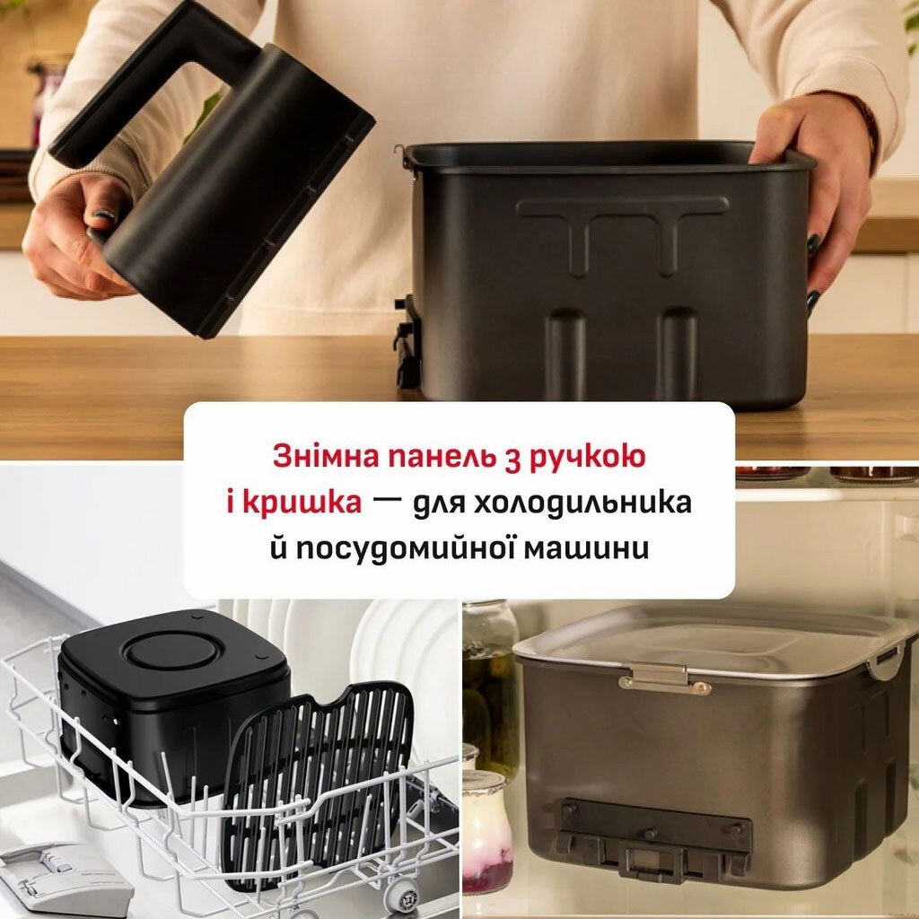 Мультипіч Tefal Easy Fry Silence XXL EY8428E0, Чорний - № 5 Мультипіч Tefal Easy Fry Silence XXL EY8428E0, Чорний - № 5