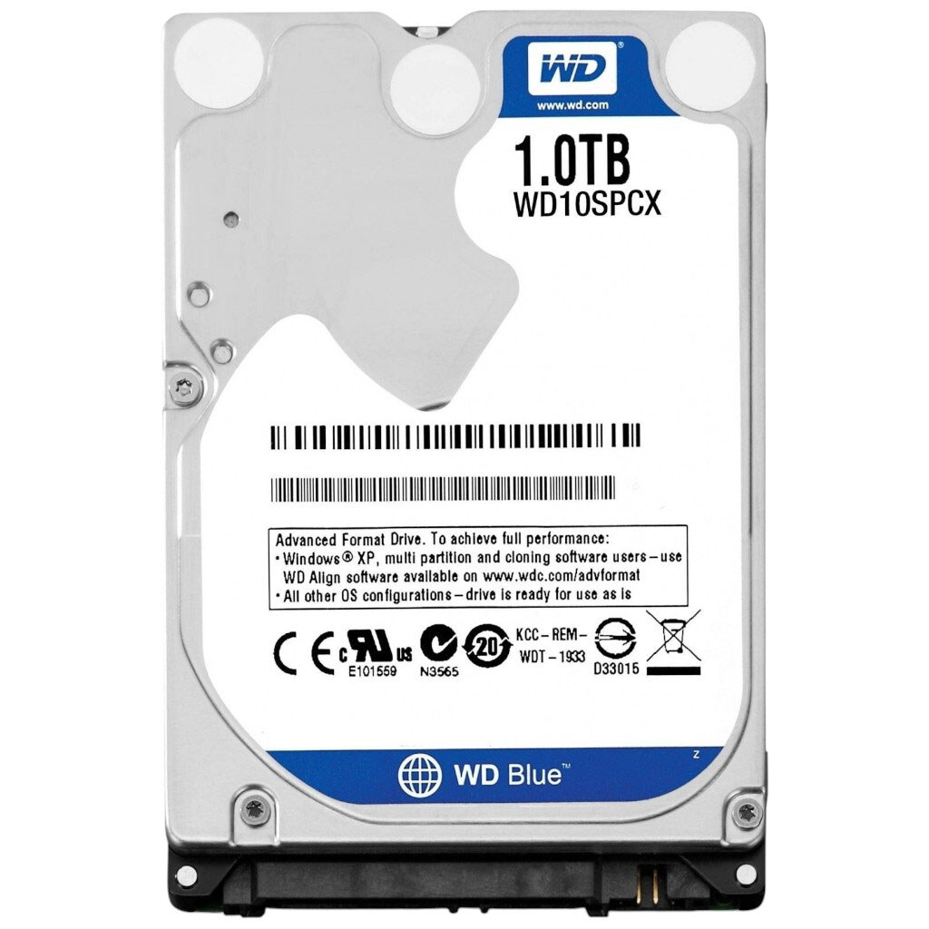HDD-накопичувач WD, 1 Тб. - № 1 HDD-накопичувач WD, 1 Тб. - № 1