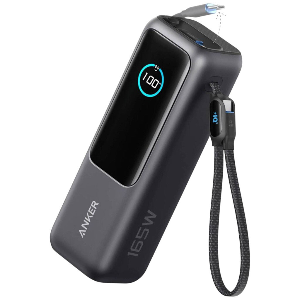 Портативна батарея (Power Bank) Anker Laptop A1695H11, 25000 mAh, Чорний - № 1 Портативна батарея (Power Bank) Anker Laptop A1695H11, 25000 mAh, Чорний - № 1