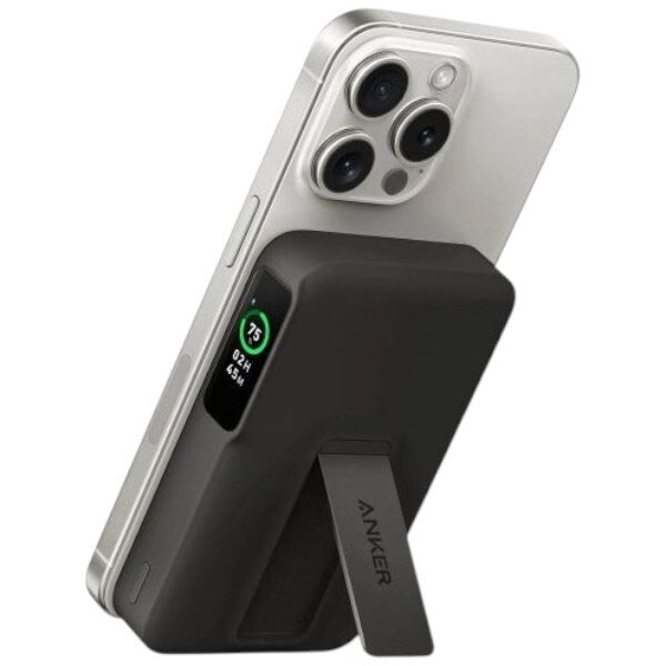 Портативна батарея (Power Bank) Anker MagGo A1654G11, 10000 mAh, Чорний - № 2 Портативна батарея (Power Bank) Anker MagGo A1654G11, 10000 mAh, Чорний - № 2