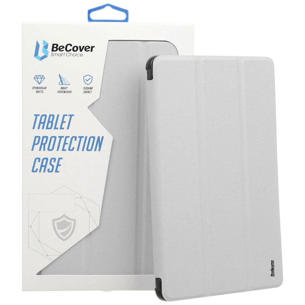 Чохол (книжка) Apple iPad Mini 6, BeCover Ultra Slim Origami Transparent, Сірий - № 1 Чохол (книжка) Apple iPad Mini 6, BeCover Ultra Slim Origami Transparent, Сірий - № 1