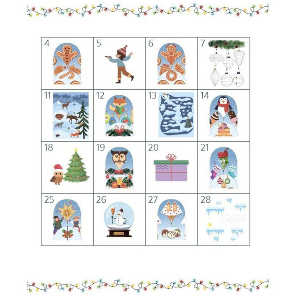 Адвент с поделками и задачами, 3–4 года, издание 2-е, исправленное и переработанное, Ранок - № 3 Адвент с поделками и задачами, 3–4 года, издание 2-е, исправленное и переработанное, Ранок - № 3