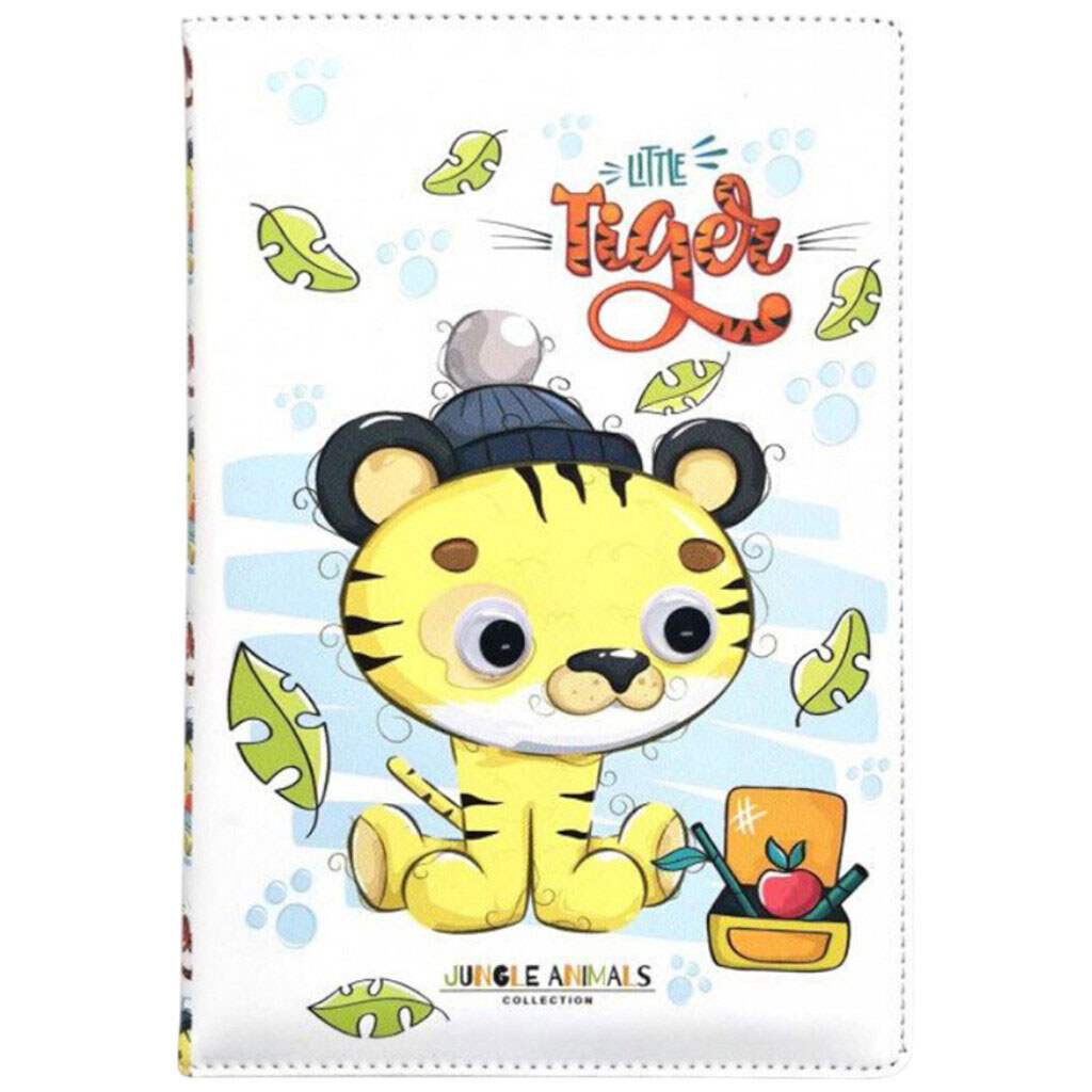 Блокнот "ТИГРИК", Кожзам, А5, 64 аркуші, Fresh - № 1 Блокнот "ТИГРИК", Кожзам, А5, 64 аркуші, Fresh - № 1