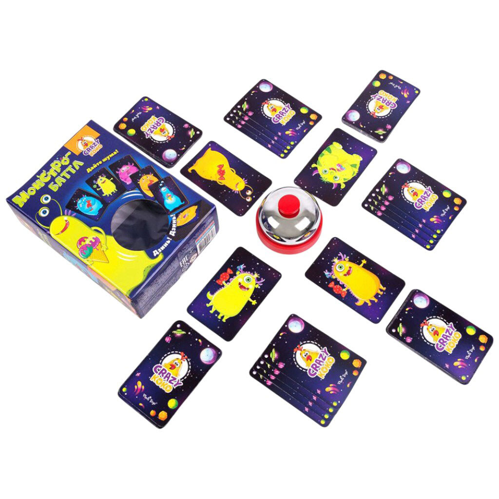 Гра із дзвінком "Монстро-батл", укр. - № 1 Гра із дзвінком "Монстро-батл", укр. - № 1