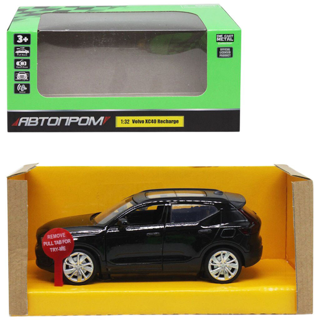 Машинка металлическая "Volvo XC40", Автопром - № 1 Машинка металлическая "Volvo XC40", Автопром - № 1
