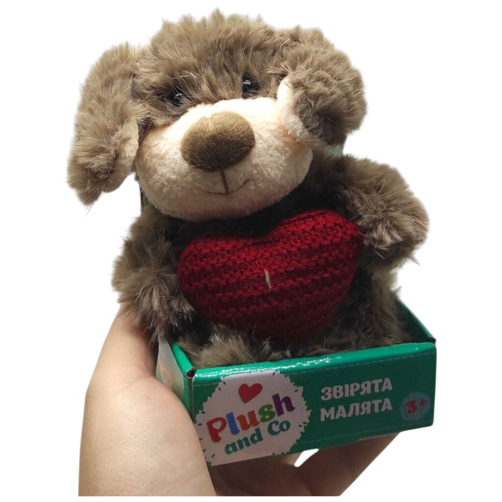 Мягкая игрушка "Песик", 12 см, Plush and Co - № 2 Мягкая игрушка "Песик", 12 см, Plush and Co - № 2