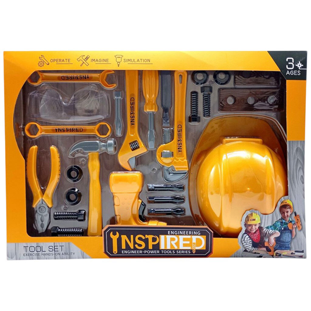 Набір інструментів з каски батар., кор. 51x7,5x33,5, Mic - № 1 Набір інструментів з каски батар., кор. 51x7,5x33,5, Mic - № 1