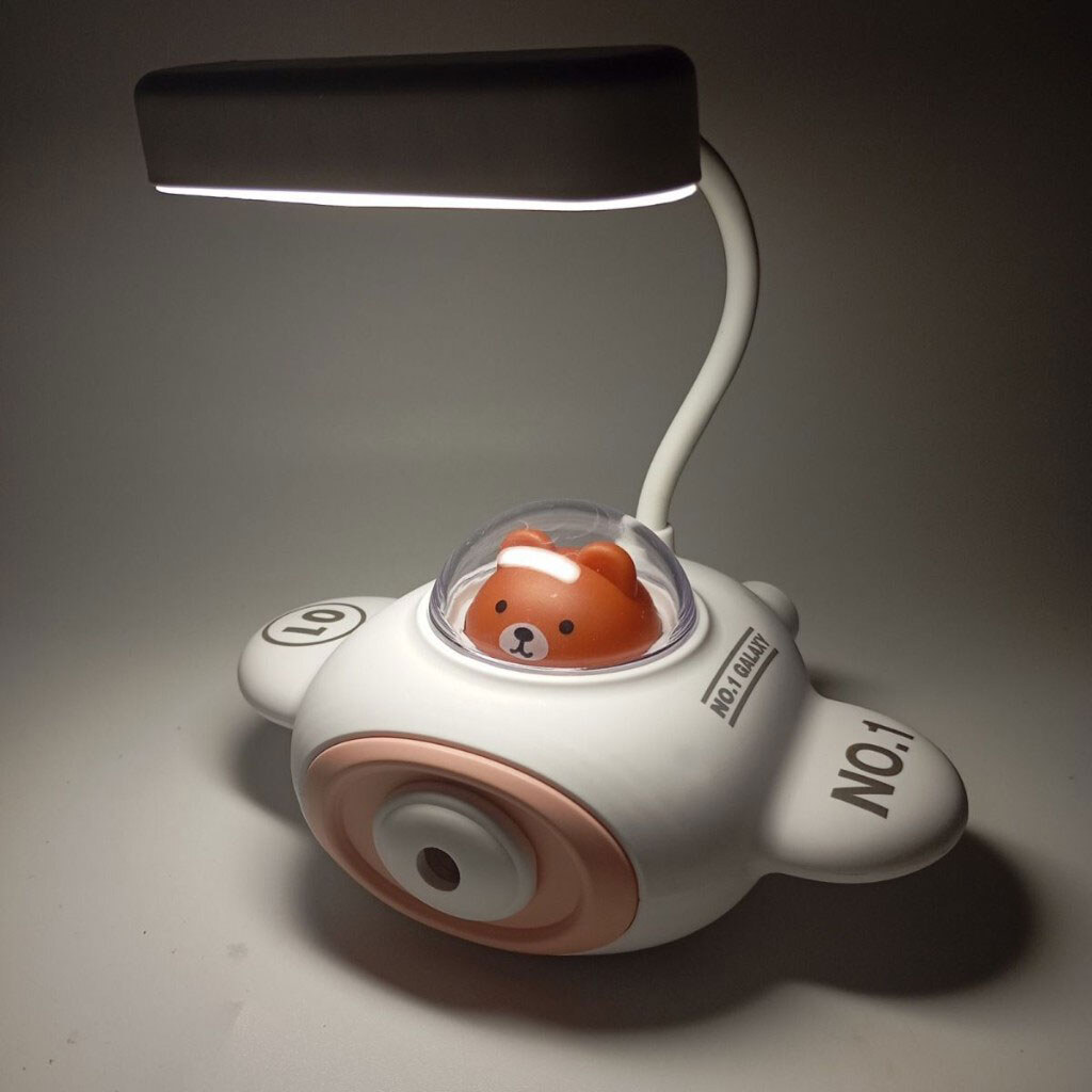 Настільна лампа зі стругачкою для олівців "Літак", Mic - № 4 Настільна лампа зі стругачкою для олівців "Літак", Mic - № 4