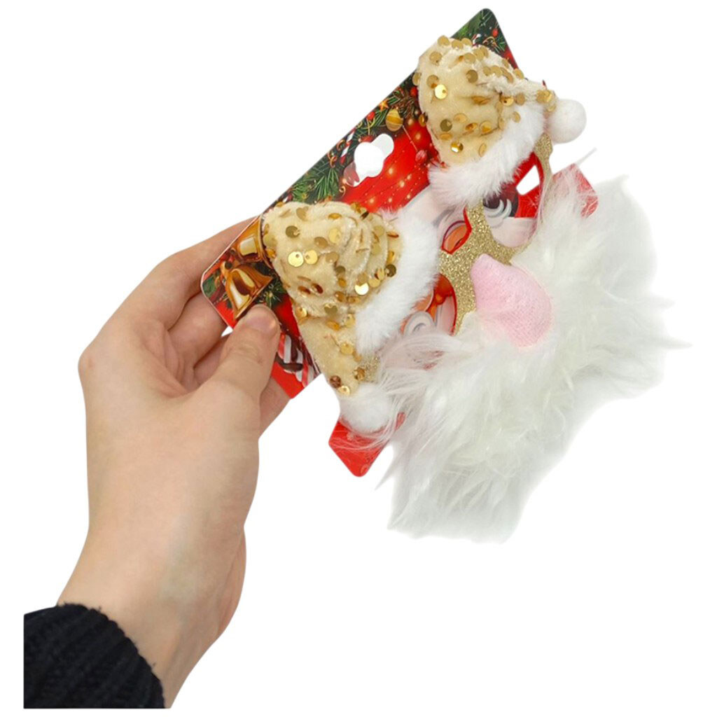 Очки новогодние "Санта с носом и бородой", Mic - № 2 Очки новогодние "Санта с носом и бородой", Mic - № 2