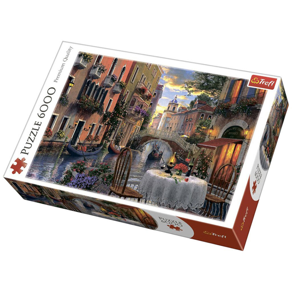 Пазл "Романтический ужин", 6000 элем., 136х96 см, Trefl - № 1 Пазл "Романтический ужин", 6000 элем., 136х96 см, Trefl - № 1