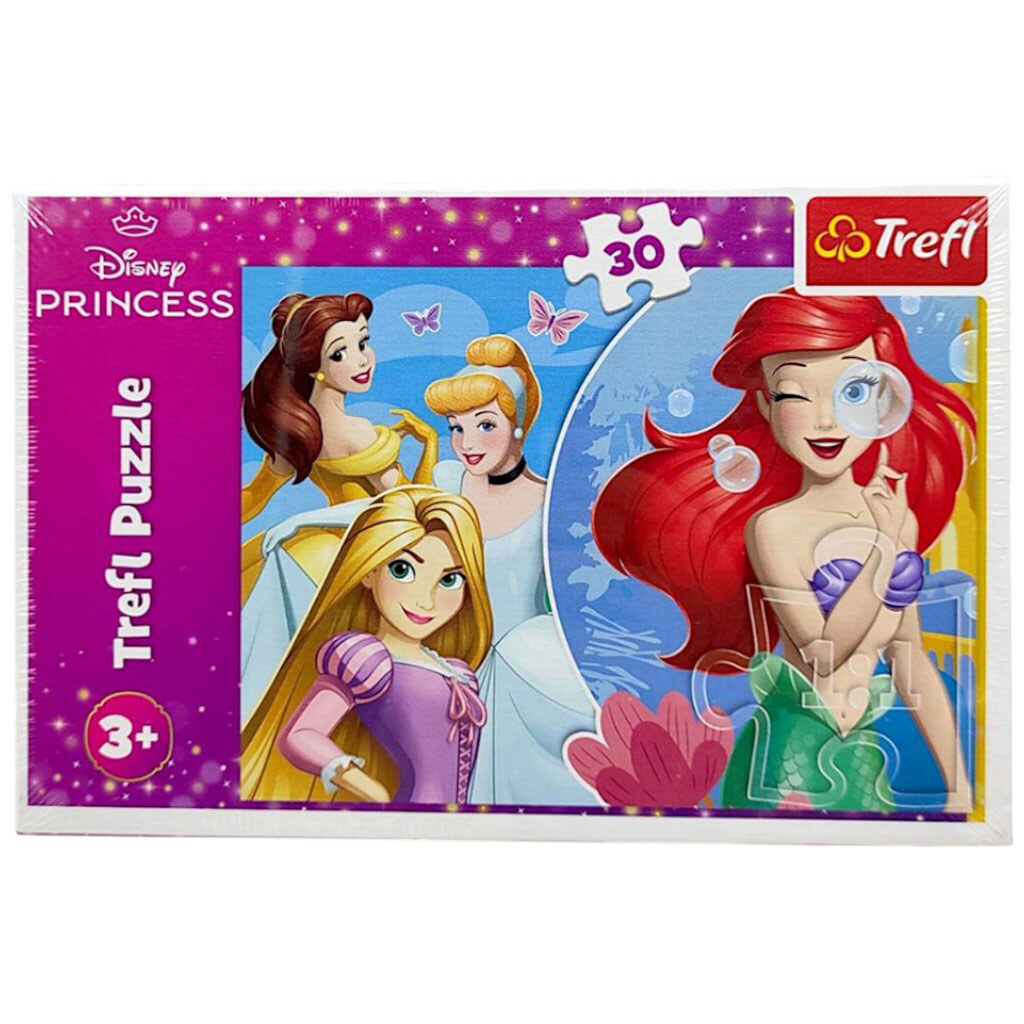 Пазлы, 30 эл, "Великолепный день для принцесс", Trefl - № 1 Пазлы, 30 эл, "Великолепный день для принцесс", Trefl - № 1
