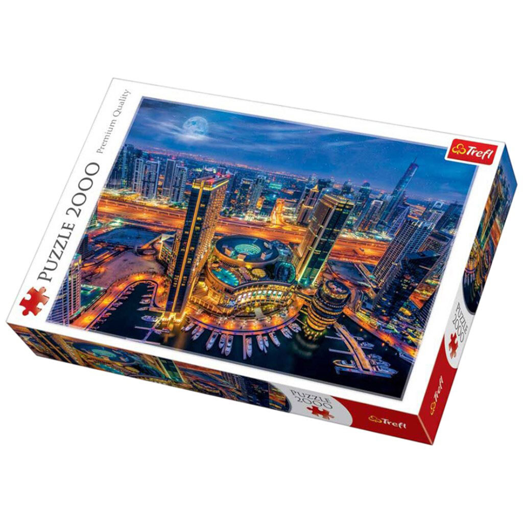 Пазлы "Вечерние огни", 2000 элементов, Trefl - № 1 Пазлы "Вечерние огни", 2000 элементов, Trefl - № 1