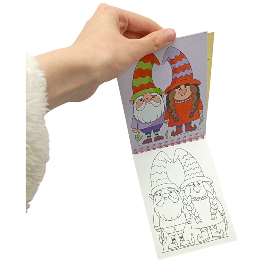 Раскраска с наклейками "BARBARA", 105 х 148 мм, 12 листов, Art Studio Of Happiness - № 2 Раскраска с наклейками "BARBARA", 105 х 148 мм, 12 листов, Art Studio Of Happiness - № 2