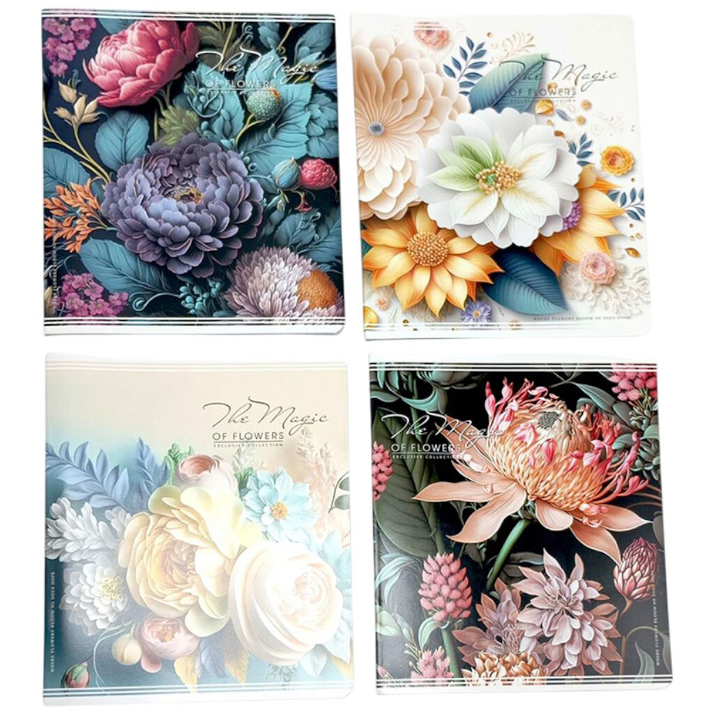 Зошит учнівський, на скобі, 170х203мм, 48 аркушів, Клітина, Mandarin - № 3 Зошит учнівський, на скобі, 170х203мм, 48 аркушів, Клітина, Mandarin - № 3