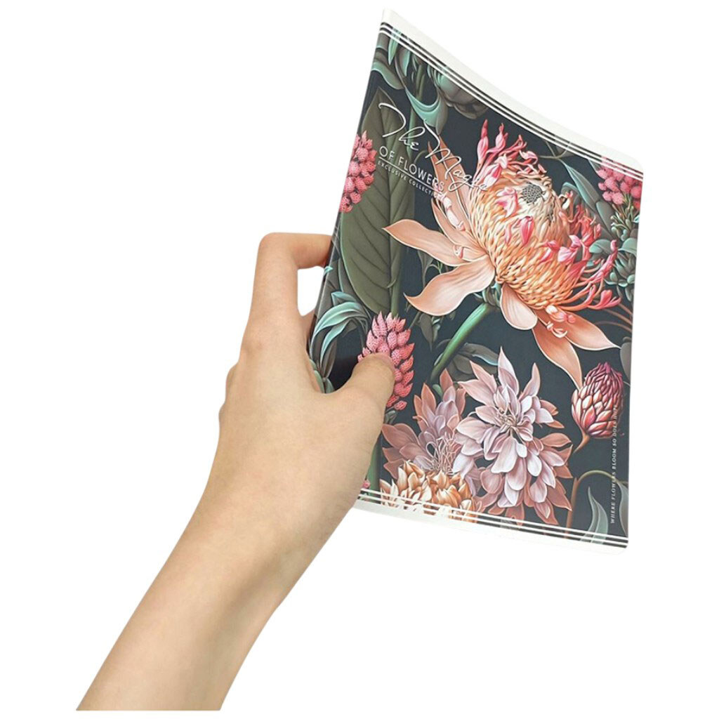 Зошит учнівський, на скобі, 170х203мм, 48 аркушів, Клітина, Mandarin - № 4 Зошит учнівський, на скобі, 170х203мм, 48 аркушів, Клітина, Mandarin - № 4