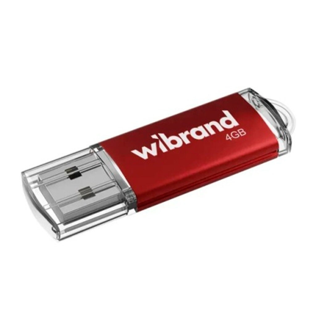 USB Flash Wibrand Cougar, 4 Гб., Красный - № 1 USB Flash Wibrand Cougar, 4 Гб., Красный - № 1