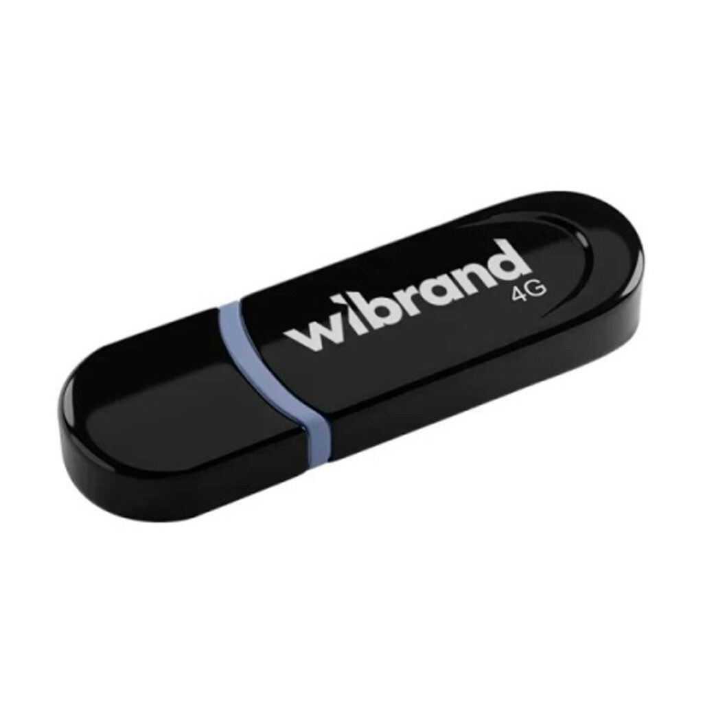 USB Flash Wibrand Panther, 4 Гб., Чорний - № 1 USB Flash Wibrand Panther, 4 Гб., Чорний - № 1
