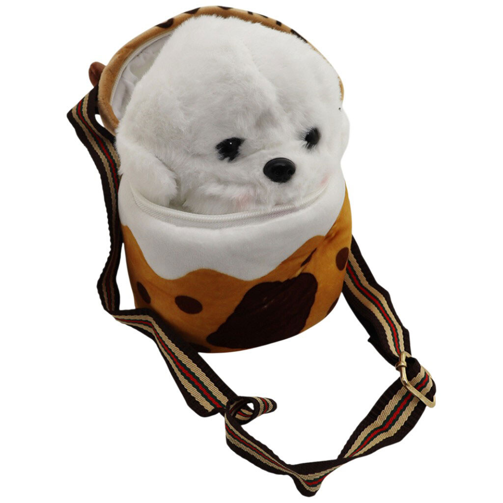 Игрушка детская мягкая "Собачка в корзине" - № 1 Игрушка детская мягкая "Собачка в корзине" - № 1