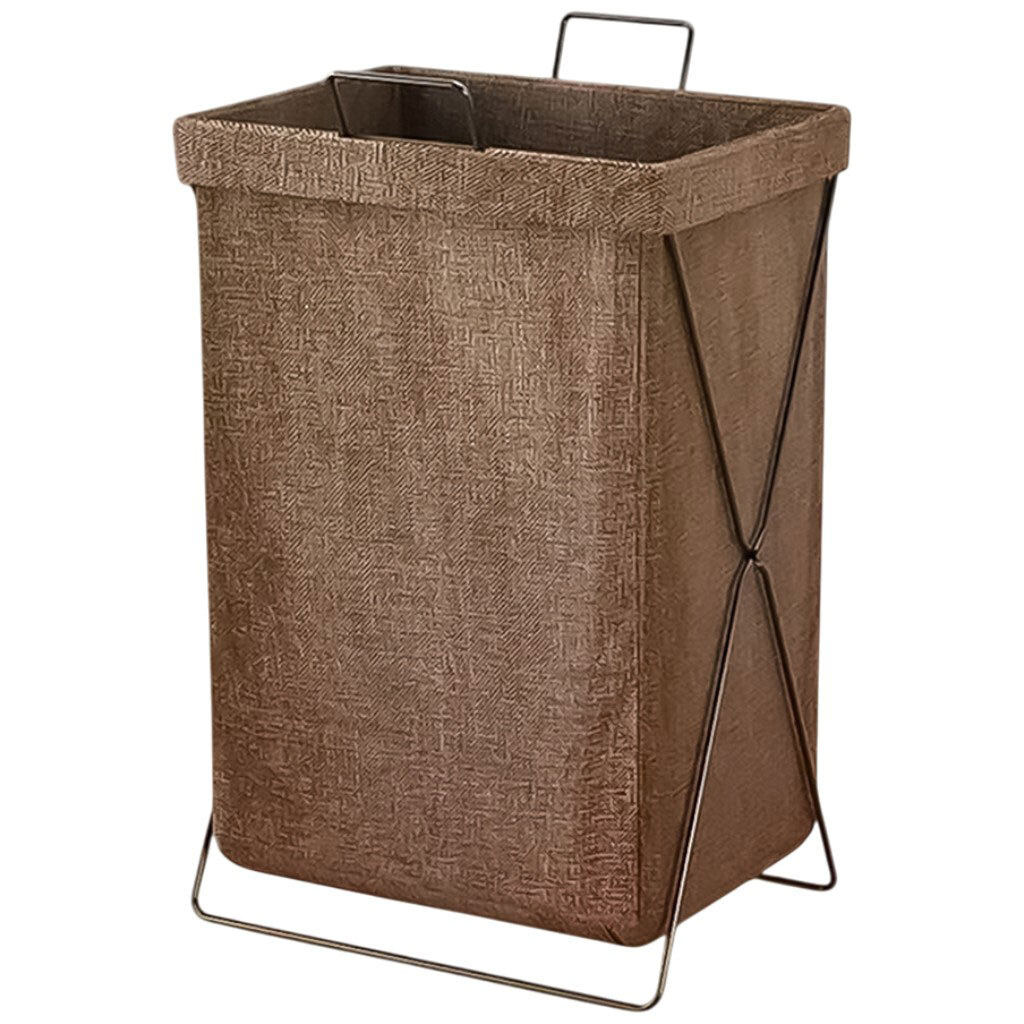 Кошик для зберігання речей текстильний з металевою підставкою - № 2 Кошик для зберігання речей текстильний з металевою підставкою - № 2