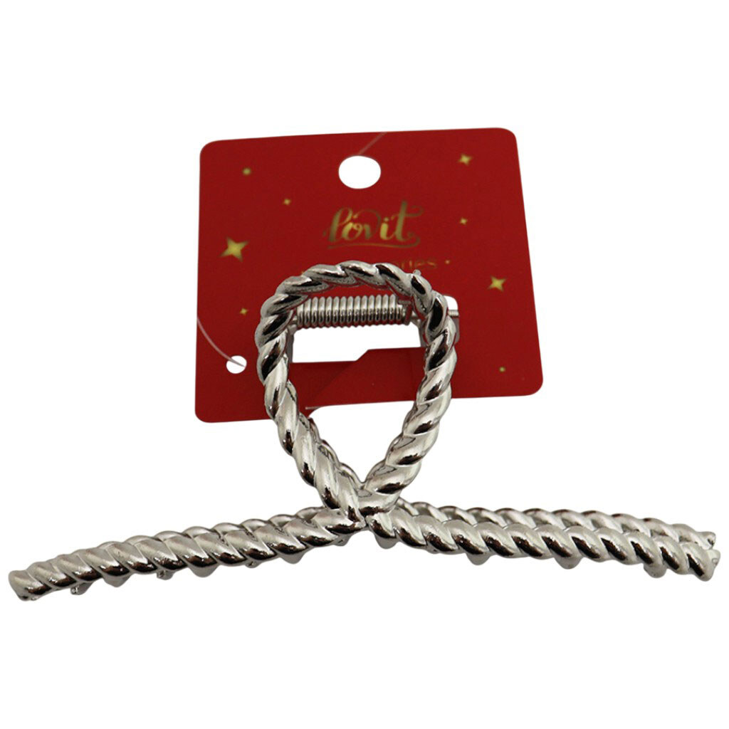 Краб для волос металлический Lovit в ассортименте - № 5 Краб для волос металлический Lovit в ассортименте - № 5