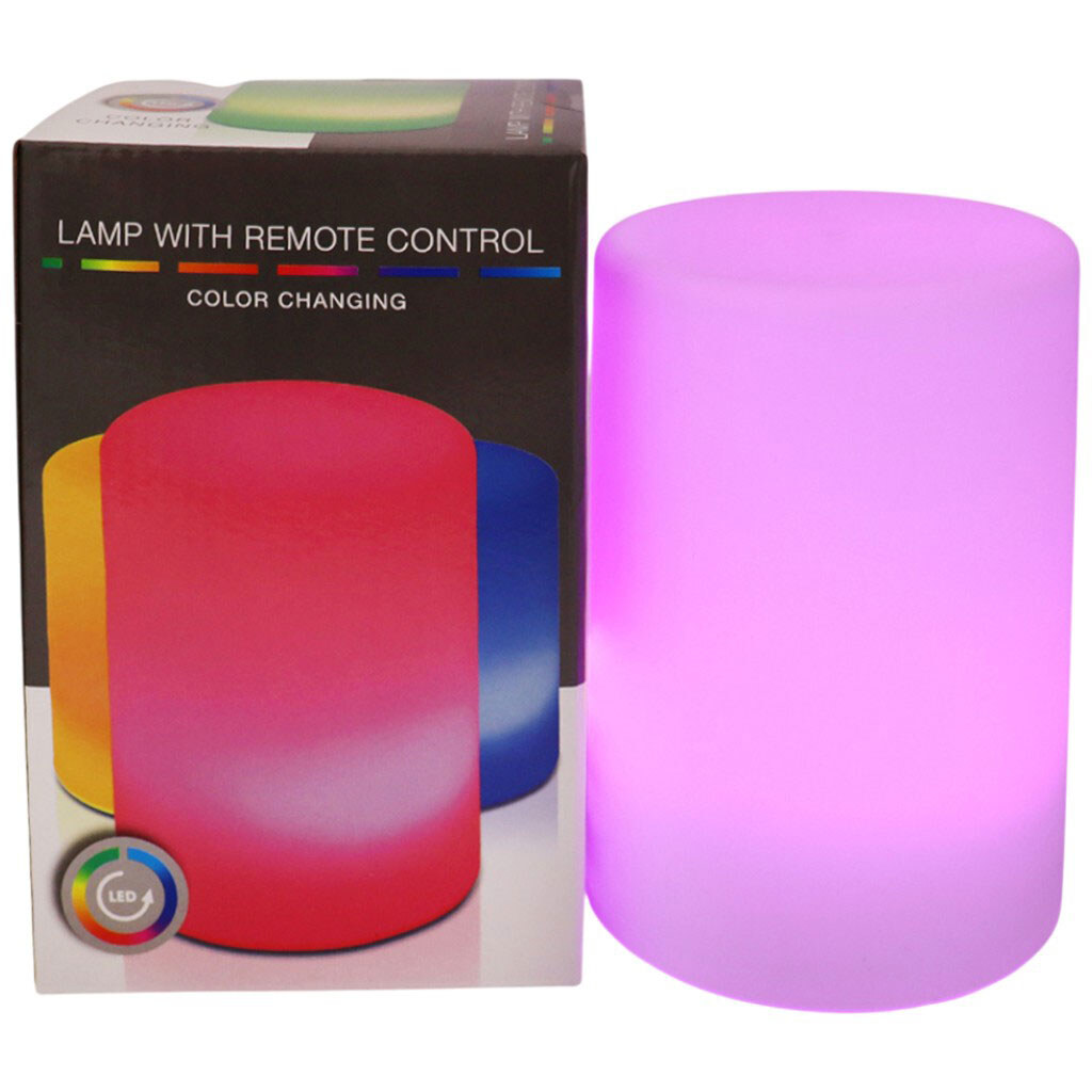 Лампа настольная LED на батарейках с пультом RGB - № 2 Лампа настольная LED на батарейках с пультом RGB - № 2